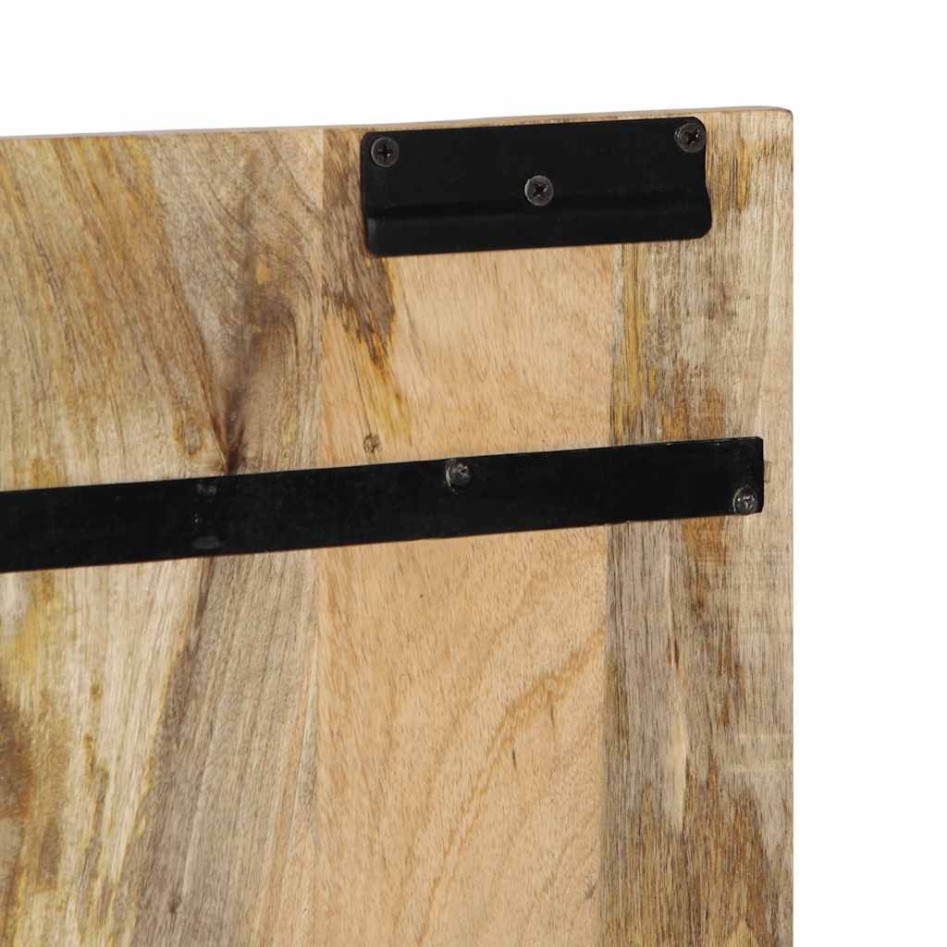 Cabecero de cama 180 cm madera maciza de mango