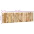 Cabecero de cama 180 cm madera maciza de mango