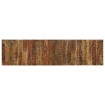 Cabecero de cama multicolor 200 cm madera maciza reciclada