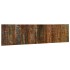 Cabecero de cama multicolor 200 cm madera maciza