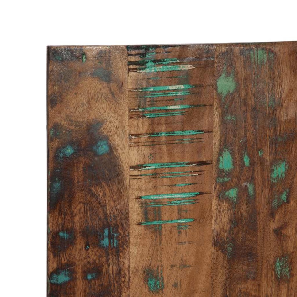 Cabecero de cama multicolor 200 cm madera maciza