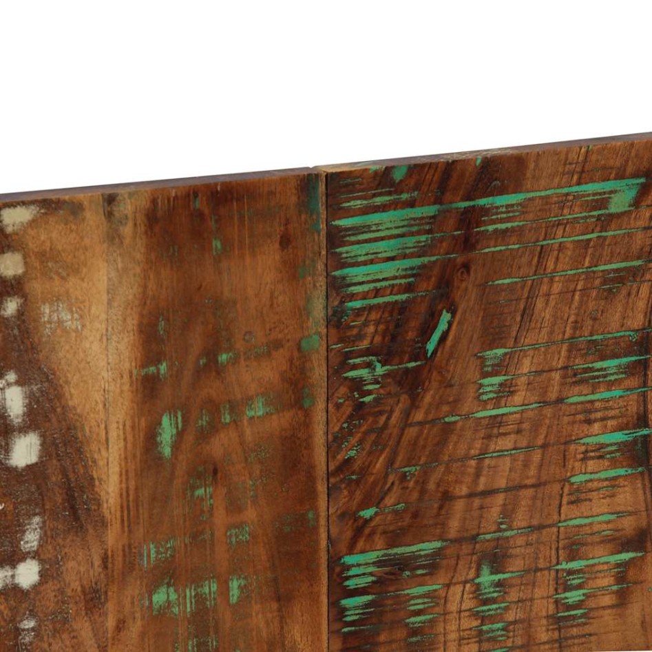 Cabecero de cama multicolor 200 cm madera maciza