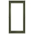 Jardinera de acero laminado en frío verde oliva 40x80x40