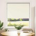 Estor Enrollable Opaco Blanco Roto 110x150cm Tela Ancho