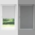 Estor Enrollable Opaco Blanco Roto 110x150cm Tela Ancho