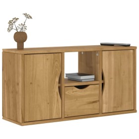 Mueble para TV con cajón ODDA 79x24x40 cm madera pino