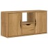 Mueble para TV con cajón ODDA 79x24x40 cm madera pino
