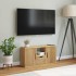 Mueble para TV con cajón ODDA 79x24x40 cm madera pino