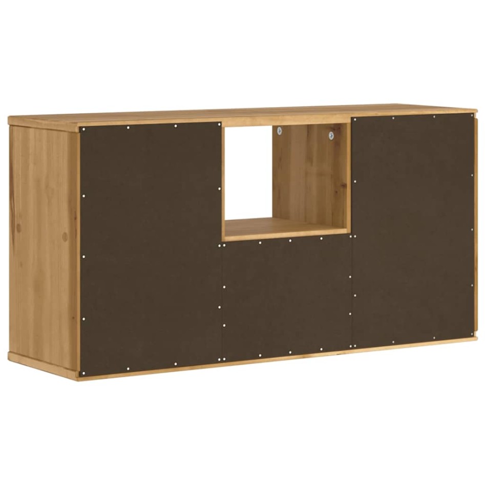 Mueble para TV con cajón ODDA 79x24x40 cm madera pino