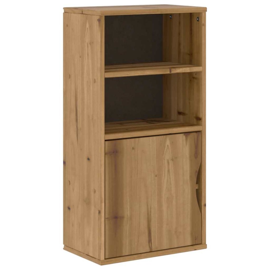 Mueble auxiliar ODDA 40x24x79 cm madera maciza de
