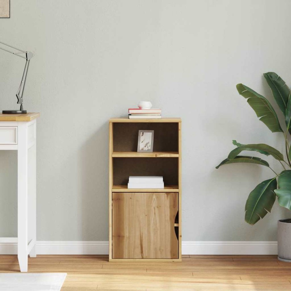 Mueble auxiliar ODDA 40x24x79 cm madera maciza de