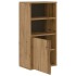 Mueble auxiliar ODDA 40x24x79 cm madera maciza de
