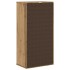 Mueble auxiliar ODDA 40x24x79 cm madera maciza de