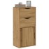 Mueble auxiliar con cajones ODDA 40x24x79 cm madera maciza