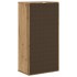 Mueble auxiliar con cajones ODDA 40x24x79 cm madera maciza
