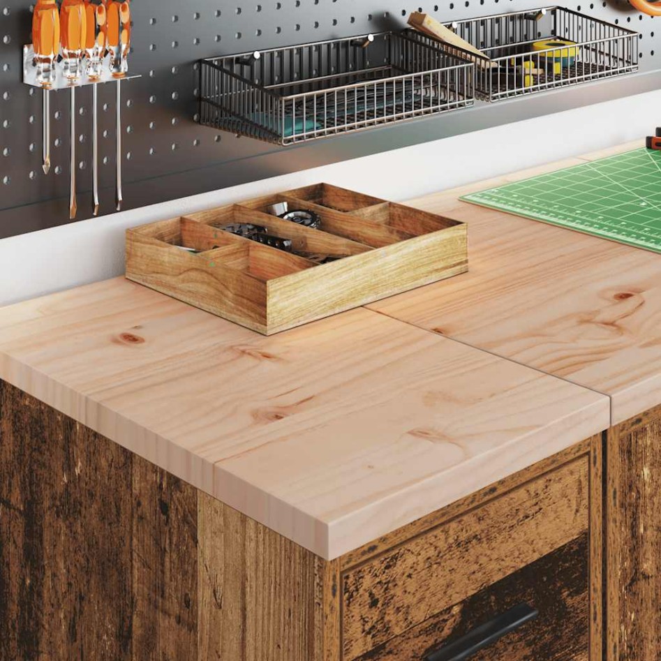 Armarios 2 uds para garaje madera ingeniería antigua