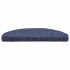 Alfombrilla autoadhesiva escalera 30 uds azul 65x21x4