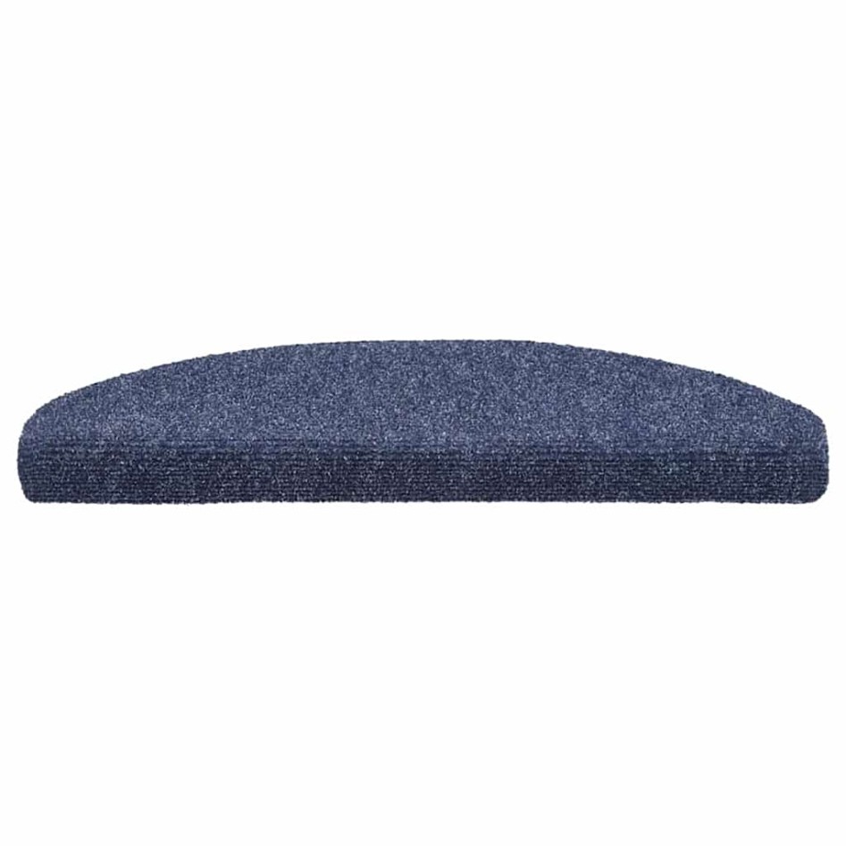 Alfombrilla autoadhesiva escalera 30 uds azul 65x21x4