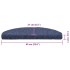 Alfombrilla autoadhesiva escalera 30 uds azul 65x21x4