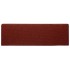 Alfombrilla autoadhesiva escalera 30 uds rojo 65x21x4