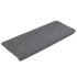 Alfombrilla autoadhesiva escalera 30 uds gris 65x24,5x3,5