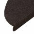 Alfombrilla autoadhesiva escalera 30 uds negro 56x17x3