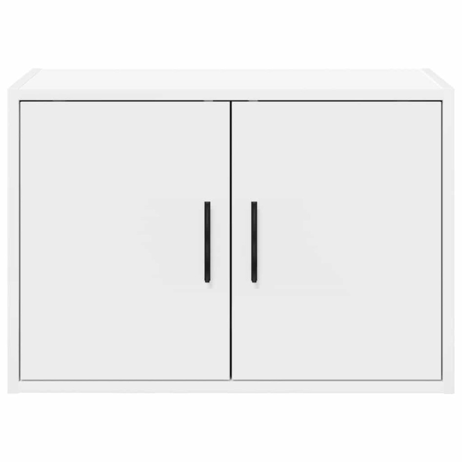 Armarios de pared 2 uds para garaje madera de ingeniería