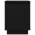 Mesillas de noche con luces LED 2 uds negro 38x34x50