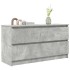 Mueble de TV madera de ingeniería gris hormigón 100x35x54