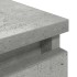 Mueble de TV madera de ingeniería gris hormigón 100x35x54