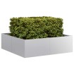 Jardinera 100x100x30 cm de acero galvanizado