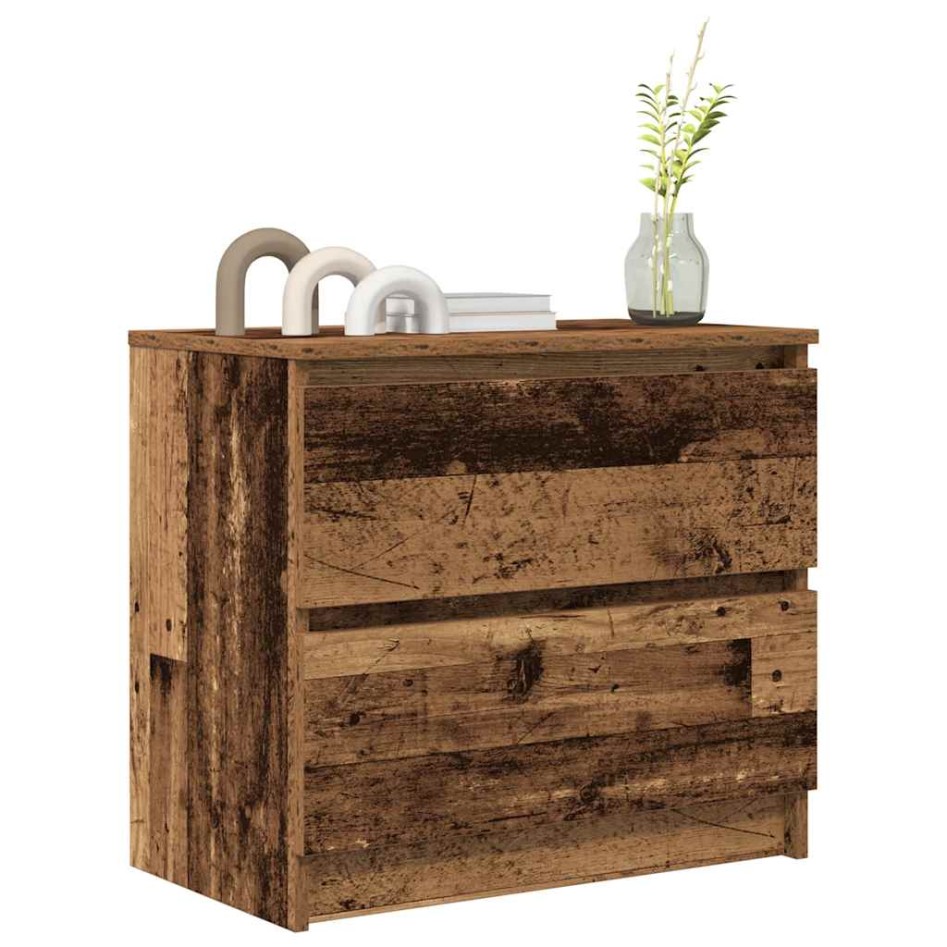 Mueble de TV de madera antigua 60x35x54 cm Madera