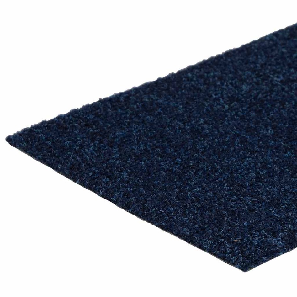 Alfombrillas escaleras autoadhesivas 30uds azul 76x20