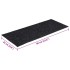Alfombrillas escaleras autoadhesivas 30uds gris 60x25