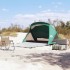 Tienda de playa para 2 personas impermeable verde