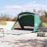 Tienda de playa para 2 personas impermeable verde