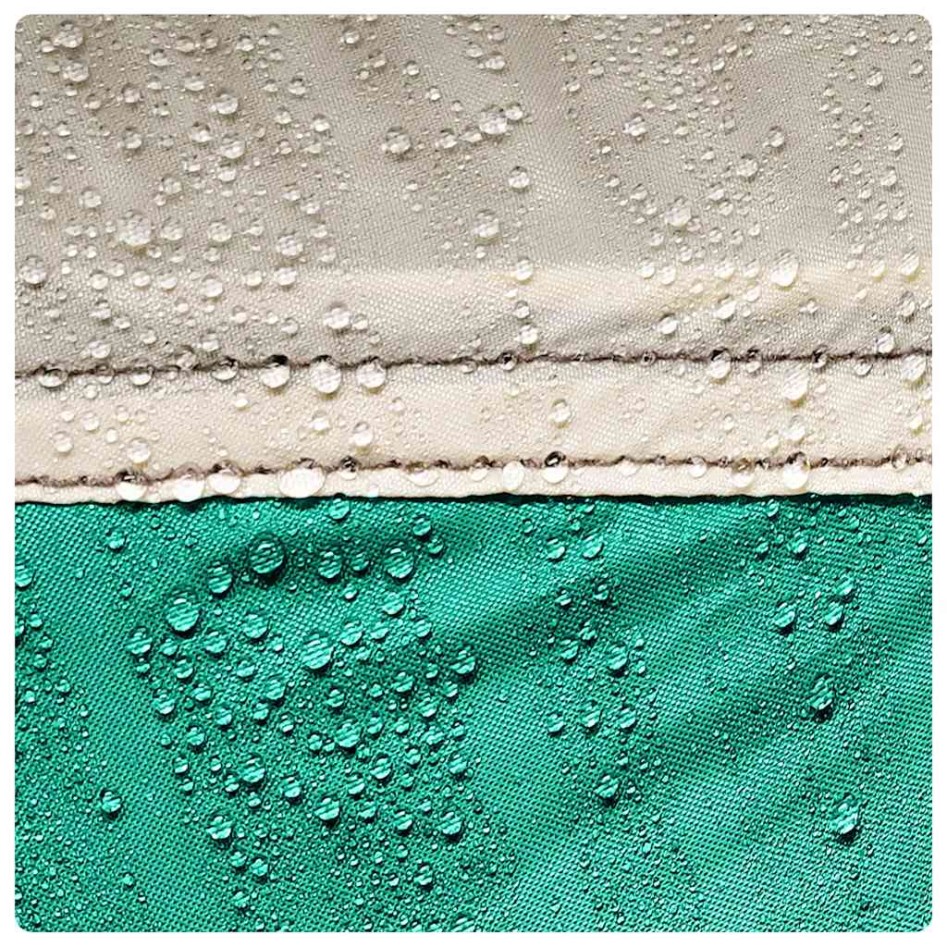 Tienda de playa para 2 personas impermeable verde