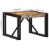 Mesa de centro multicolor 50x50x35 cm madera maciza