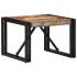 Mesa de centro multicolor 50x50x35 cm madera maciza