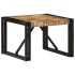 Mesa de centro multicolor 50x50x35 cm madera maciza