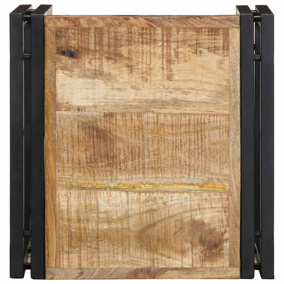 Mesa de centro 40x40x35 cm madera maciza de mango