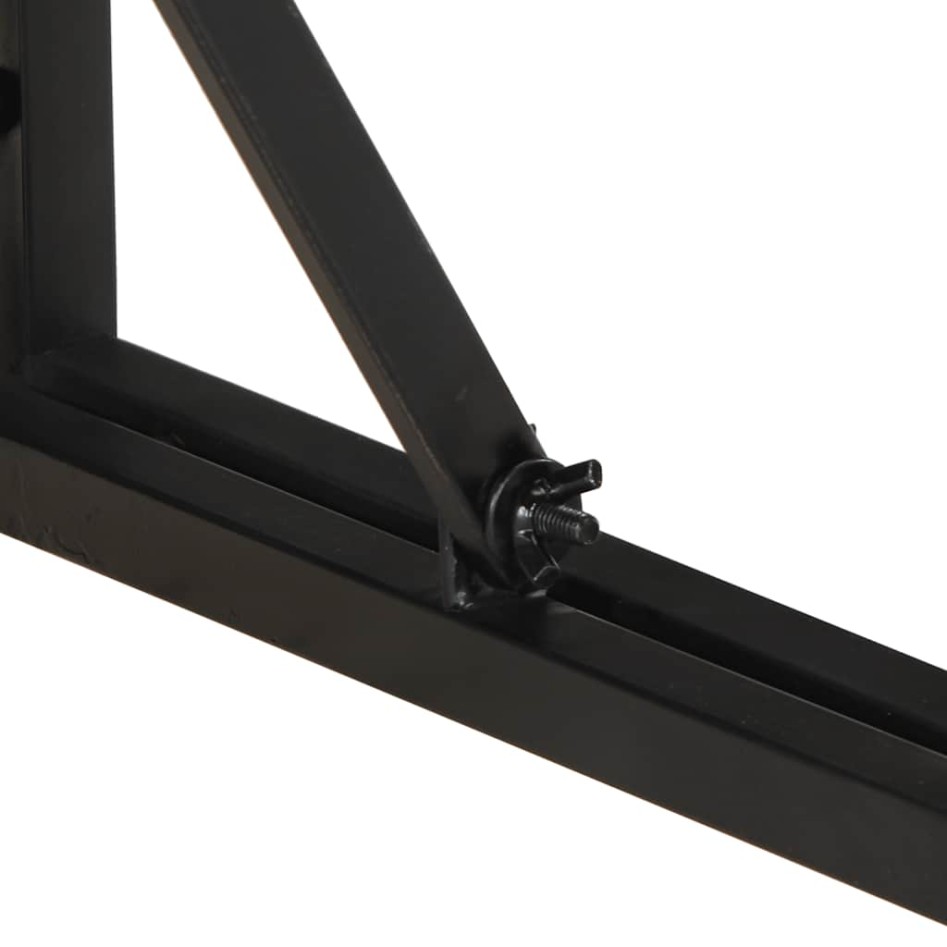 Mesa de centro 40x40x35 cm madera maciza de mango