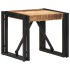 Mesa de centro 40x40x35 cm madera maciza de mango