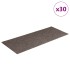 Alfombrillas escaleras autoadhesivas 30uds crema 60x25