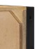 Mesita de noche madera maciza de mango 40x35x40