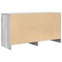 Mueble de TV madera contrachapada gris Sonoma 100x35x54