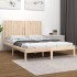 Estructura de cama madera maciza de pino 140x200