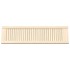 Puerta de armario de lamas 4 uds 99x29,5 cm madera de