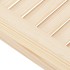 Puerta de armario de lamas 4 uds 99x29,5 cm madera de