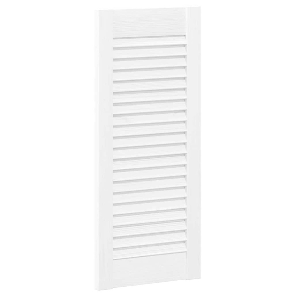 Puerta de armario de lamas 4 uds blanco 69x29,5